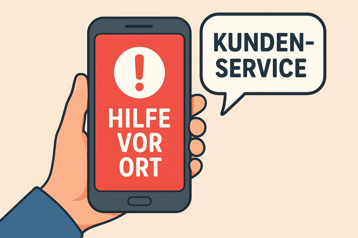 Smartphone liegt im Wasser